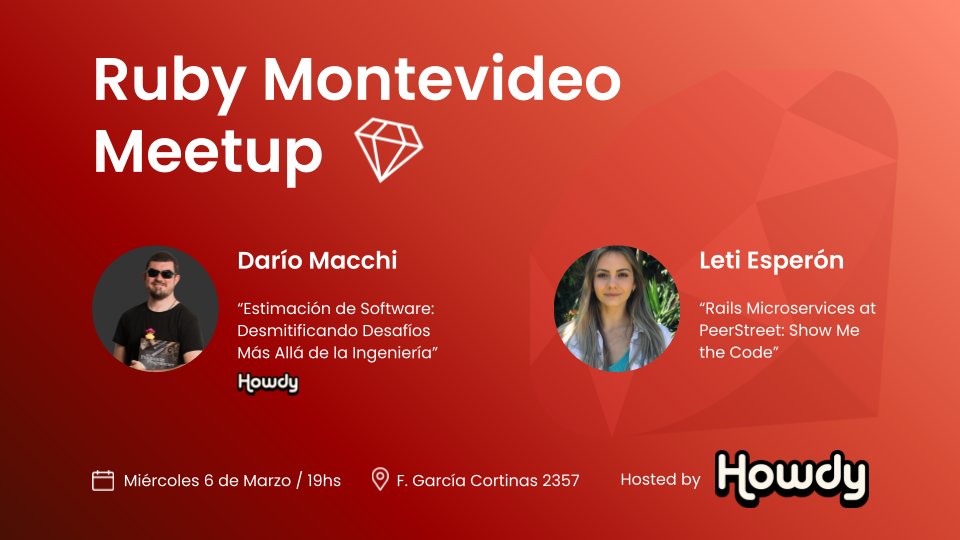 Invite to the Ruby.uy meetup