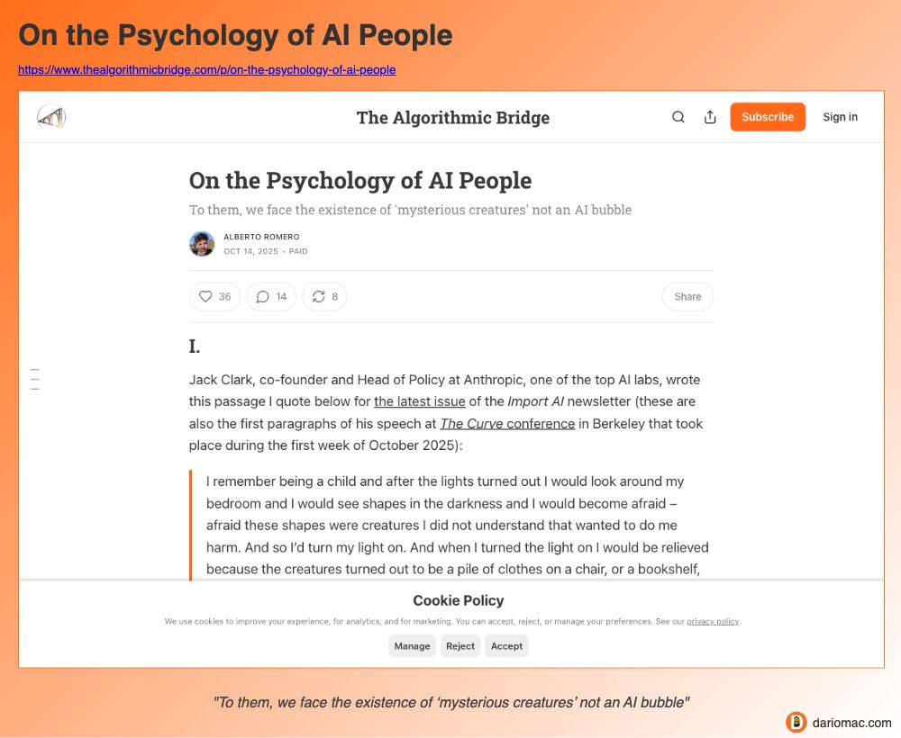 On the Psychology of <strong>AI</strong> People page screenshot