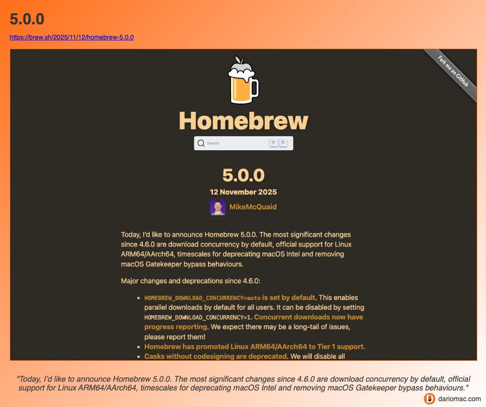 5.0.0 page screenshot