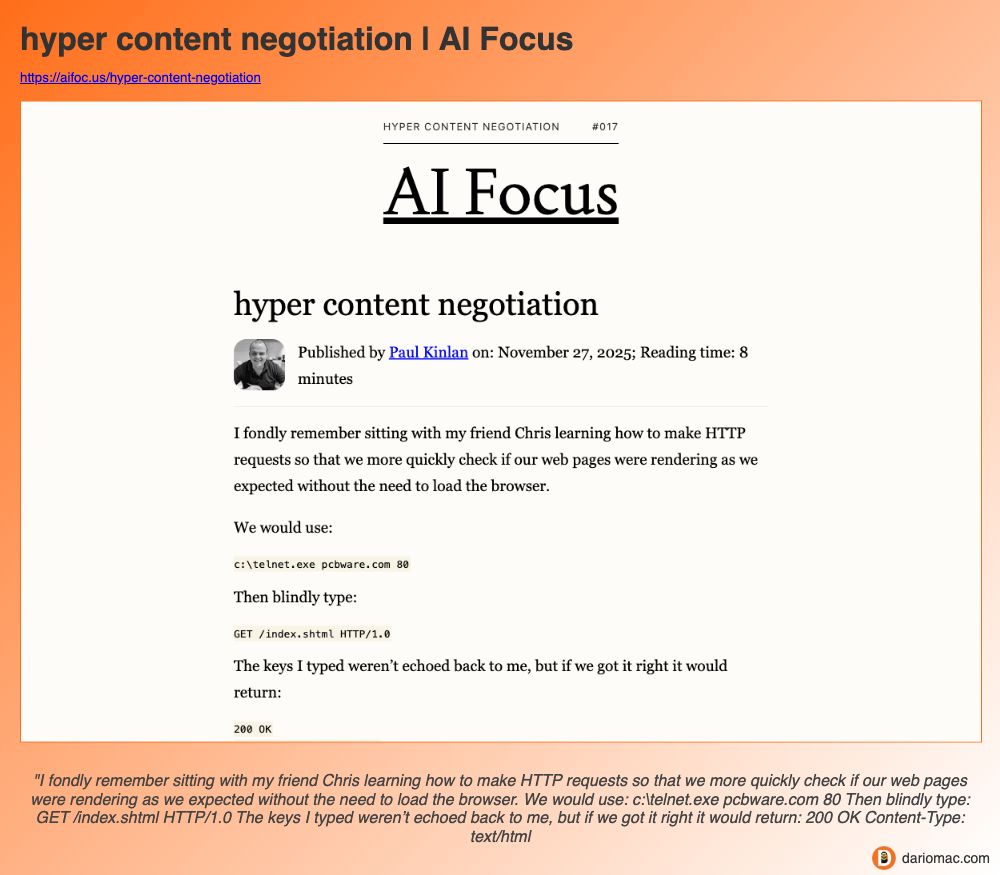 hyper content negotiation | <strong>AI</strong> Focus page screenshot