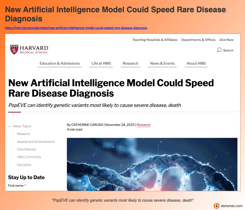 New <strong>Artificial Intelligence</strong> Model Could Speed Rare Disease Diagnosis page screenshot